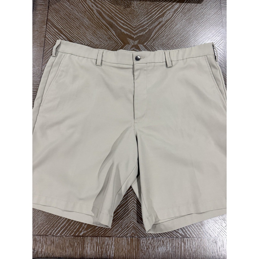 Callaway Golf Chino Shorts Size 40 Khaki Flat Front